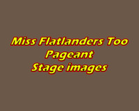 Miss Flatlanders Too Pageant Stage